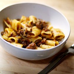 Rigatoni with Sausage - Recipe photo by herbielikesspaghetti
