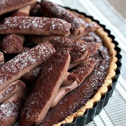 Tarte with Namelaka - Recipe photo by Sarah Fel