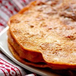 Besan Cheela - Recipe photo by thevegbowl