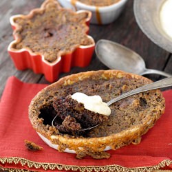 Persimmon Pudding with Hard Sauce - Recipe photo by boulderlocavore