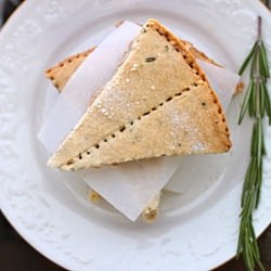 Rosemary Shortbread - Recipe photo by thecornerkitchen