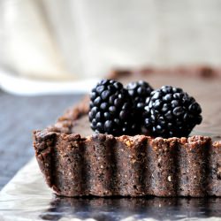 Chocolate Hazelnut Tart - Recipe photo by blondiescakes