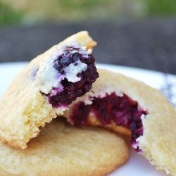 Blackberry Chambord Cookies - Recipe photo by lbbakes