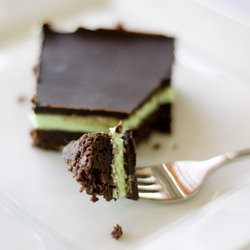 Grasshopper Bars - Recipe photo by mindysmouthful
