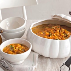Pumpkin Chowder - Recipe photo by countryliving