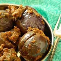 Stuffed Eggplant Curry - Recipe photo by blend with spices