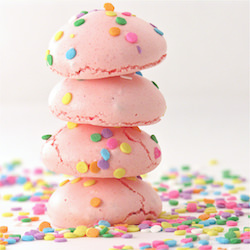 Raspberry Confetti Kisses - Recipe photo by easybaked