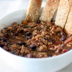 Vegetarian Tofu Chili - Recipe photo by cinsler