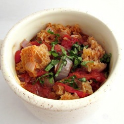 Tuscan Bread & Tomato Soup - Recipe photo by rise and shine