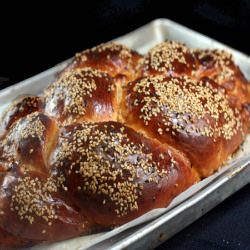 Salted Caramel Apple Challah - Recipe photo by lisamichele
