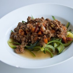 Slow Cooked Kangaroo Bolognese - Recipe photo by healthfoodlover