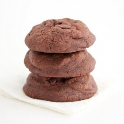 Double Chocolate Cookies - Recipe photo by mochithoughts