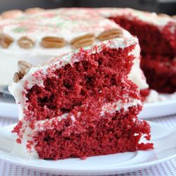 Red Velvet Cake - Recipe photo by honeywhatscooking