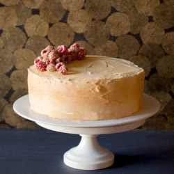 Rose Water Glitter Cake - Recipe photo by spoonforkbacon