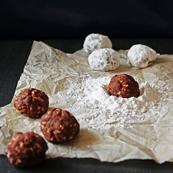 Chocolate Snowball Cookies - Recipe photo by WhatShesHaving