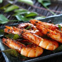 Shrimp with Curry Leaves - Recipe photo by rasamalaysia