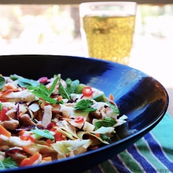 Fiery Vietnamese Chicken Salad - Recipe photo by The Hungry Australian
