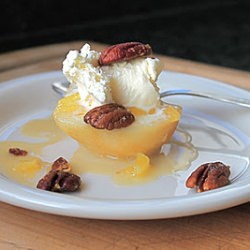 Roasted Ginger Pears - Recipe photo by fromwhichthingsgrow