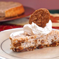 Gingersnap Cheesecake - Recipe photo by savourthesenses