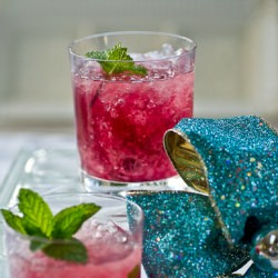 Wild Hibiscus Mojitos - Recipe photo by bunkycooks