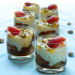 Mini Apricot & Cardamon Trifles - Recipe photo by The Hungry Australian