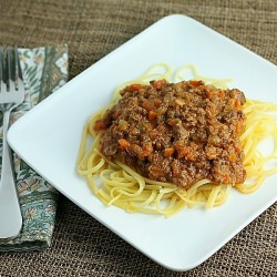 Classic Ragu Bolognese - Recipe photo by dawnkl