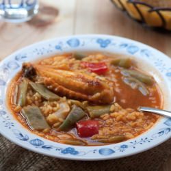 Valencian Rice Soup - Recipe photo by lovelycookingdays