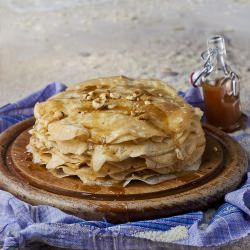 Coco-Nutty Crepes Cake - Recipe photo by RecipeTaster