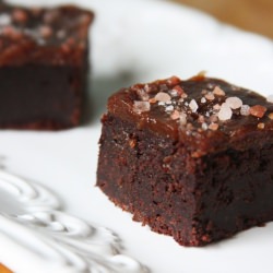 Sea Salt Caramel Brownies - Recipe photo by Gluten Free Fix