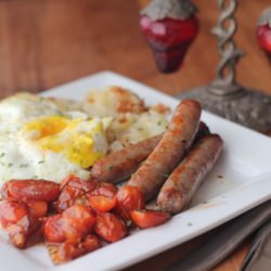 Tomatoes & Onion Hash - Recipe photo by bakerbettie