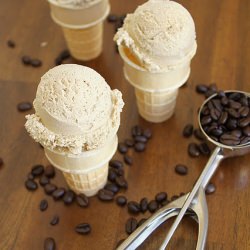 Coffee Ice Cream - Recipe photo by the little epicurean