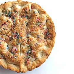Apple Pie with Sprinkles - Recipe photo by dea