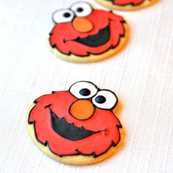 Elmo Cookies - Recipe photo by i-heart-baking