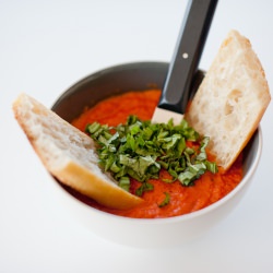 Roasted Tomato Soup - Recipe photo by piquantprose