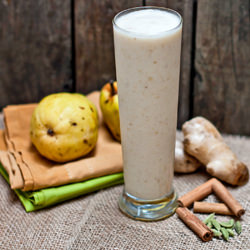 Pear and Ginger Smoothie - Recipe photo by GuiltyKitchen