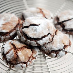 Chocolate Crinkle Cookies - Recipe photo by Elena Sandor