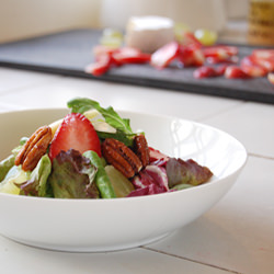 Spring Mix Salad with Maple Balsamic - Recipe photo by theartofdoingstuff