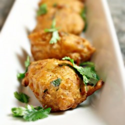 Vegetable Pakoras - Recipe photo by OurEyesEatFirst