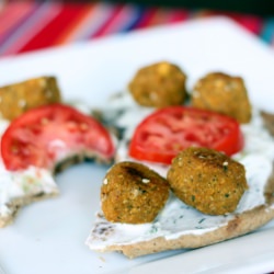 Baked Sweet Potato Falafel - Recipe photo by cinsler