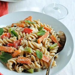 Vegetable Pasta - Recipe photo by indiancurrytrail
