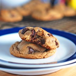 Double Choc. Chip Cookie - Recipe photo by pinchofyum