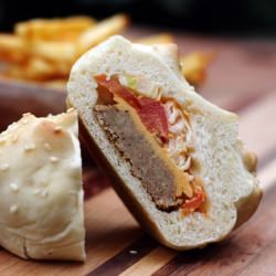 Big Mac Steamed Bun - Recipe photo by nofaceplate