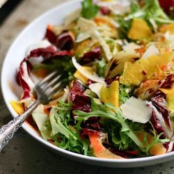 Radicchio and Frisee Salad - Recipe photo by brooklynsupper