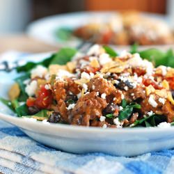 Tex-Mex Taco Salad - Recipe photo by pinchofyum