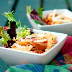 Penne Chile-Blackbean Sauce - Recipe photo by Red_Shallot