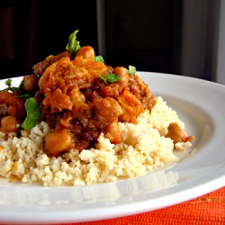 Moroccan Beef Tagine with Couscous - Recipe photo by justasdelish