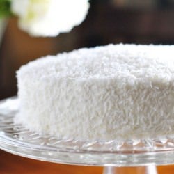 Coconut Cloud Cake - Recipe photo by blackdogfoodblog