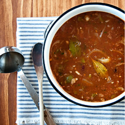 Rustic Bean Soup - Recipe photo by thishomemadelife