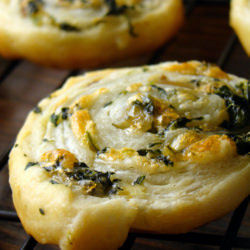 Spinach, Gouda, & Mushroom Pinwheel - Recipe photo by cynthia-anne