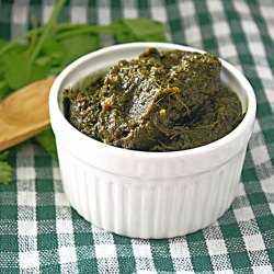 Coriander Leaves Chutney - Recipe photo by Jeyashrisuresh